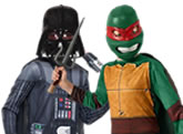 Boys Star Wars And Ninja Turtle Costumes