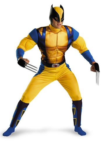 X Men Wolverine Men Costume