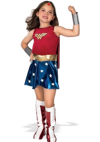 Girls Halloween Costumes (RU82312 - Wonder Woman Costume) Girls Halloween Costumes (RU82312 - Wonder Woman Costume)