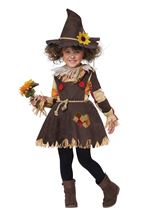Pumpkin Patch Scarecrow Girls Costume 