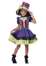 Mad Hatter Deluxe Girls Costume