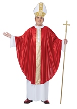 Pope Men Plus Size Costume