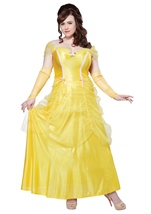 Princess Beauty Women Belle Plus Costume