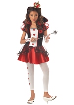 Queen Of Hearts Tween Girls Costume