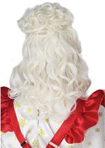 Adult Mrs Claus Wig And Bun Clip