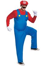 Adult Super Mario Men Costume