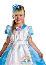 Alice Licensed Disney Wonderland Girls Deluxe Book Character Costume