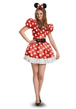 Disney Red Minnie Mouse Woman Costume 