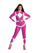 Adult Pink Power Ranger Women Costume