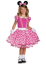 Disney Pink Minnie Girls Costume
