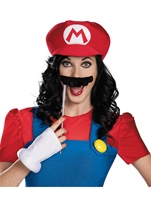 mario deluxe super costume adult