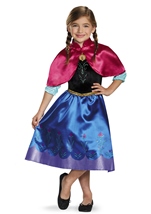 Kids Anna Disney Princess Frozen Girls Costume