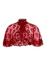 Adult Women Red Lace Cape