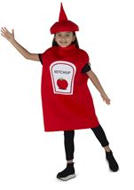 Kids Ketchup Bottle Unisex  Costume