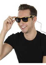Adult Light Up LED Party Yellow Glasses