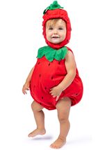 Baby Strawberry Toddler Costume