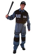 Adult SWAT Men Costume