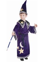Purple Wizard Boys Costume