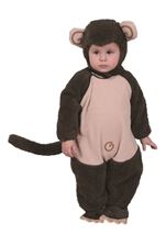 Kids Lil Monkey Plush Unisex Child Costume