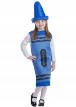 Blue Crayon Unisex Child Costume 