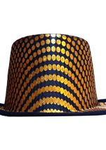 Gold Squared Top Hat