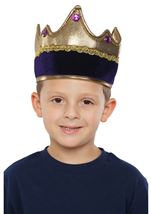 Kids Exquisite Purple Boys Crown