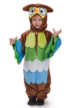 Kids Hoo Hoo Owl Unisex Plush Costume