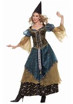 Sorcerer Woman Deluxe Witch Costume