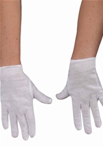 Child Theatrical White Gloves
