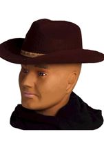 Deluxe Cowboy Hat Brown