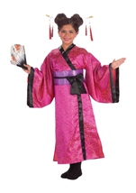 Geisha Pink Girls Costume