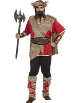 Deluxe Men Viking King Costume