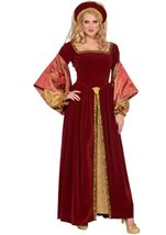 Designer Anne Boleyn Women Costume