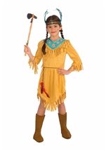 Little Flower Girls Native American Costume