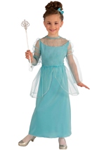 Girls Princess Blue Costume