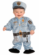 Kids Police Man Toddler Costume