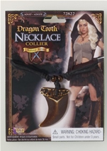 Medieval Fantasy Dragon Tooth Necklace