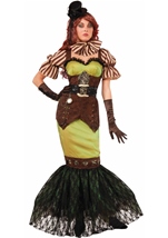Steampunk Fairytale Siren Women Costume