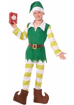 Elf Santas Helper Boys Costume