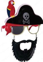 Pirate Sunstaches With Beard