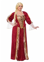 Renaissance Queen Woman Plus Costume