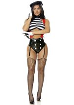 Adult Mime Plus Size Women Costume