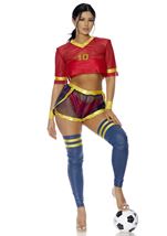 Adult Soccer Player Women Costume