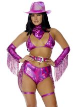 Adult Lion Star Cowgirl Women Costume