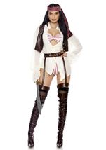 Adult Aye Pirate Captain Women Costume