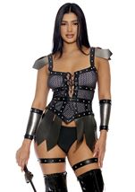 Adult Gladiator Warrior Queen Women Costume