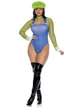 Level Up Super Video Game Character Women Costume