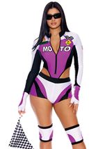 Adult Motocross Racer Women Costume
