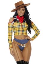 Adult Sheriff Cowboy Story Women Costume