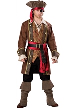 Captain Skullduggery Men Pirate Costume